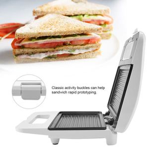 GRILL ÉLECTRIQUE Drfeify Machine à Sandwich Grille-pain électrique 