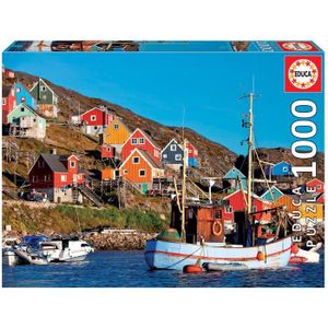 PUZZLE EDUCA Puzzle 1000 Maisons Nordiques
