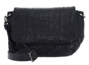 Sac Bandoulière Noir Vintage - Fermeture Magnétique, Simili Cuir, Sangle Ajustable - Taille Moyen Pour Femme