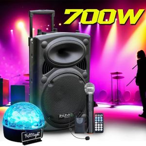 Pack Sono Ibiza DJ300MKII - Ampli 480W - 2 Enceintes 500W Max - Table de  Mixage - Micro - 4 Jeux de Lumière - Pied Support - Soirée - Cdiscount TV  Son Photo