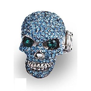 acier inoxydable 316L Bague chevalière tête de mort capitaine de marine