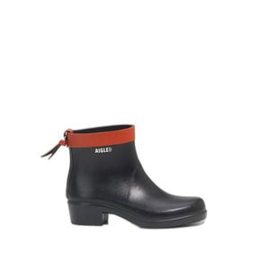 Bottes En Caoutchouc Pour Femme Avec Talon - Mi-hautes, Imperméables - Pour Pluie, Jardin, Travail