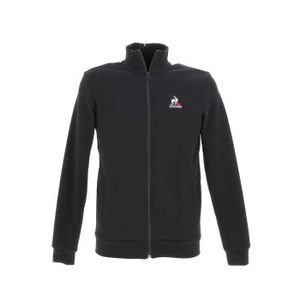 SWEATSHIRT Sweat à capuche zippé Ess fz sweat n4 m - Le coq sportif - Homme - Noir - Respirant - Montagne