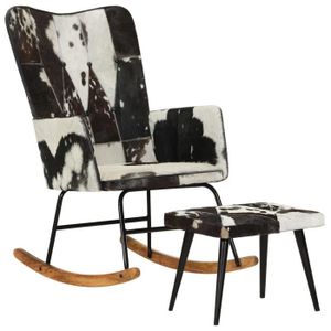FAUTEUIL Fauteuil Salon MVS - Chaise à bascule avec repose-
