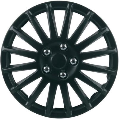 Enjoliveurs 14 Pouces Argenté - Jeu De 4 Pour Jantes Acier 13 à 16 Pouces - Design Élégant