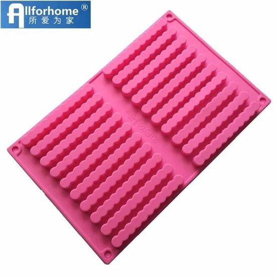 2 Moules En Silicone Pour Barres De Massage - 4 Cavités, Alimentaire, Réutilisable, Pour Savon Ou Chocolat