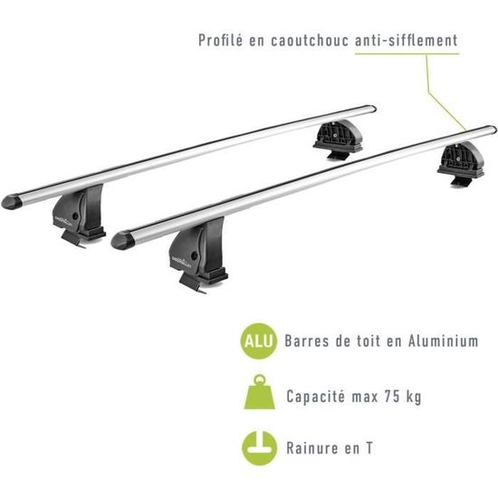 Barres De Toit Pour Jeep Grand Cherokee WJ 99-04 Barres Longitudinales
