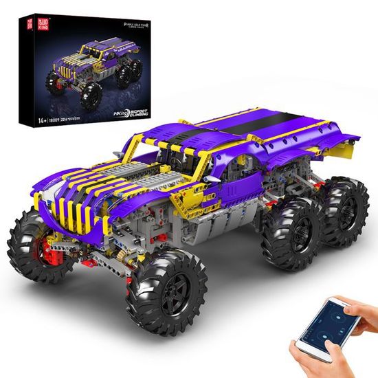 Ould King 10088 V8 Kit De Blocs De Construction De Oteur – 535 Pièces