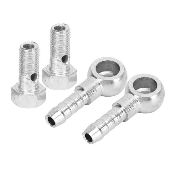 Raccords Banjo 18mm X AUTOHAUX - 2 Sets Pour Système Freinage Ou Carburant