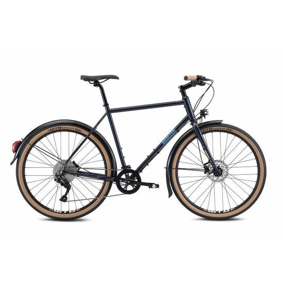 Vélo gravel Breezer Doppler Cafe+ 2022 - bleu foncé - 52 cm / 165-173 cm