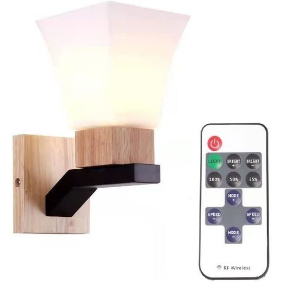 Applique Murale Sans Fil Dimmable, 5000mAh Ampoule Rechargeable