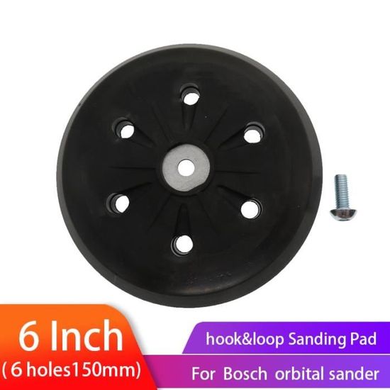 Disque Meulage 150mm ABS - Plateau Ponçage 6 Trous Universel