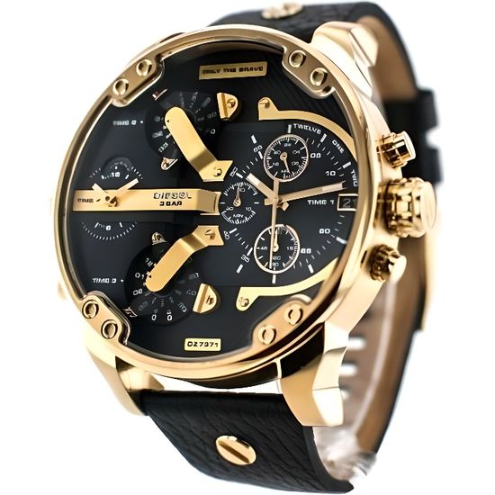 Bracelet sales cuir diesel