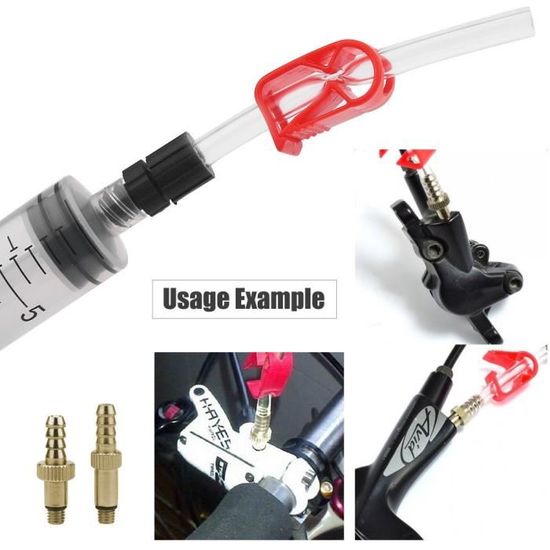 TB Kit De Purge Freins à Disque Avid SRAM - Complet Avec DOT 5.1 Et Instructions