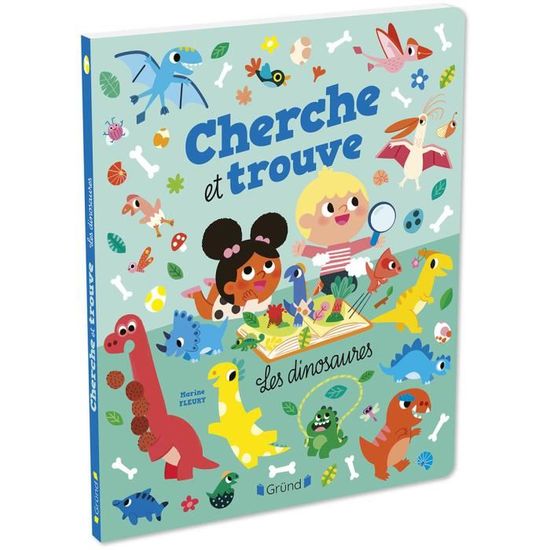 Grund Cherche Et Trouve Les Dinosaures Album Tout carton 
