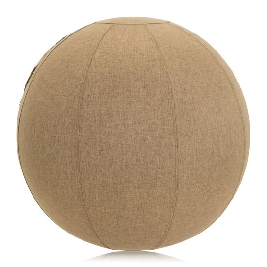 Balle assise AKTEVIO 10 - 65 cm Tissu marron clair hjh OFFICE - Cdiscount Sport