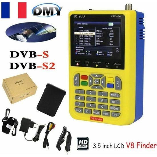 GTMEDIA-Localizador de señal satelital V8 Finder2, buscador de señal