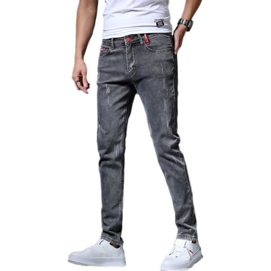 Amazon Essentials Jean Coupe Skinny à Élasticité Moyenne Homme, Teinté