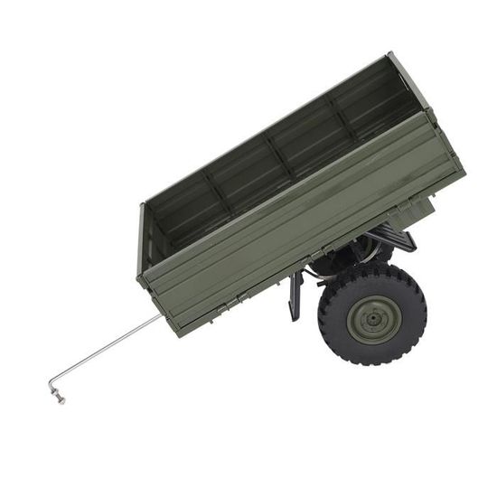 Pièces Détachées Remorque Pour Voiture RC Unimog P06 - Accessoires Métal Et Plastique (vert)