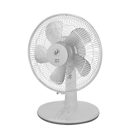 Bastilipo Palma Ventilateur sur pied rond 50 W Acier inoxydable 3 vitesses Champagne