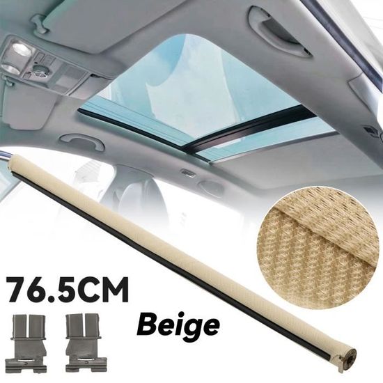 Rideau Pare-Soleil Toit Ouvrant Voiture Qiilu - Compatible Volkswagen Beige