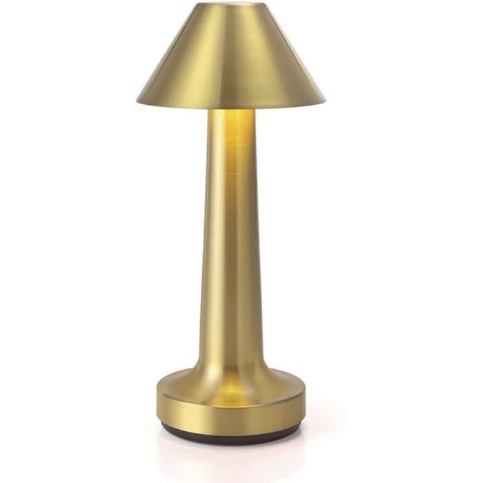 Lampe de table sans fil rechargeable, lampe de chevet de