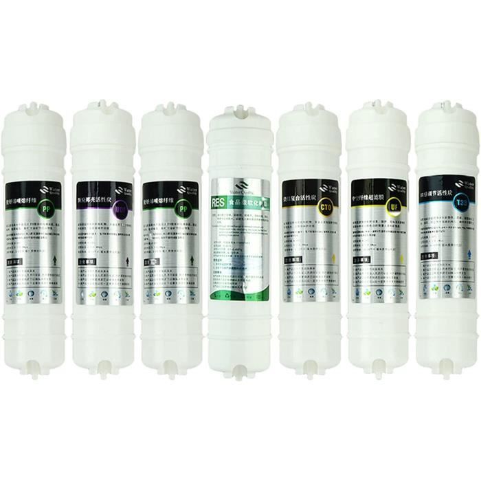 Filtres de Remplacement pour 7 Étapes Ensemble D'éléments Filtrants