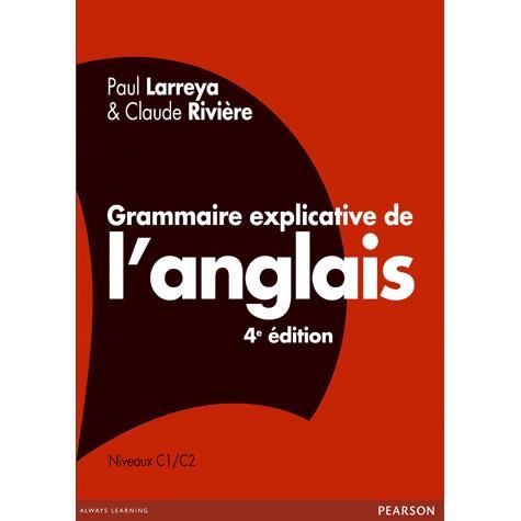 Grammaire explicative de l'anglais - Cdiscount Librairie