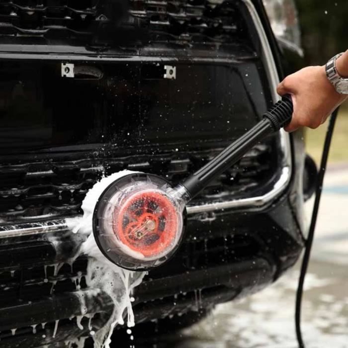 Brosse de lavage de voiture rotative automatique accessoires de nettoyage de détail douxconnecteur automobile automatique super