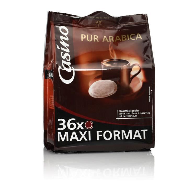 Dosettes pur arabica - 250 g