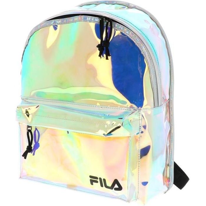 Sac à dos collège Backpack transparent irid - Fila UNI Or Métal