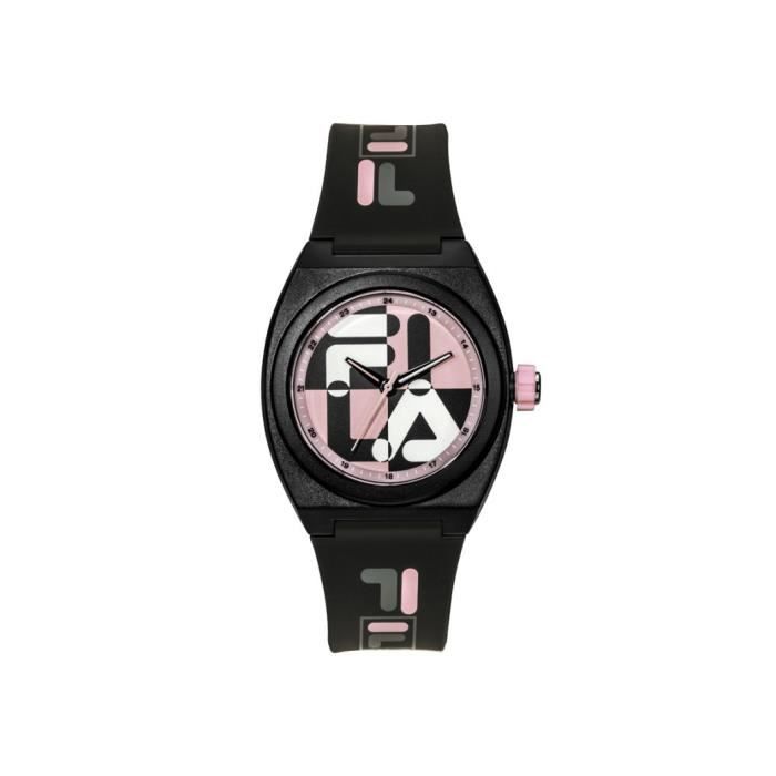 Fila Montres Noir Mixte - 38-180-104 20mm Multicolore