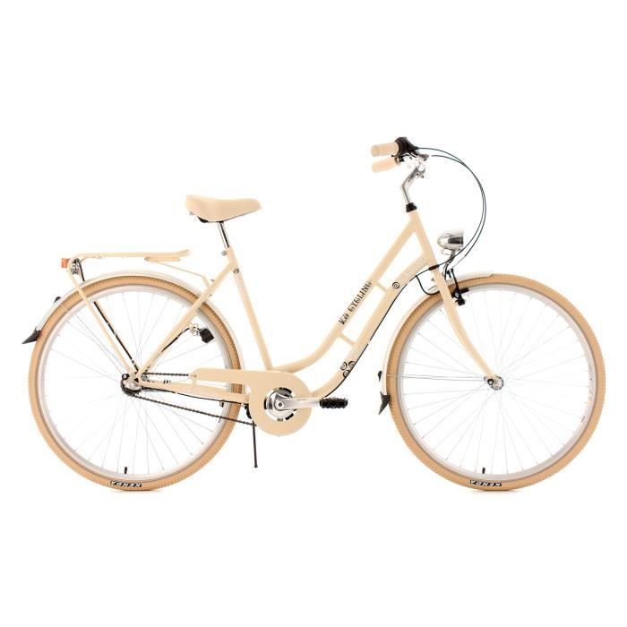 Vélo de ville 28'' Casino beige TC 53cm 3V KS Cycling