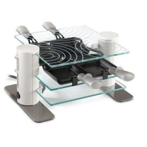Lagrange - 009 404 - Raclette 4 Transparence - 600 W - Crème - - LAGRANGE