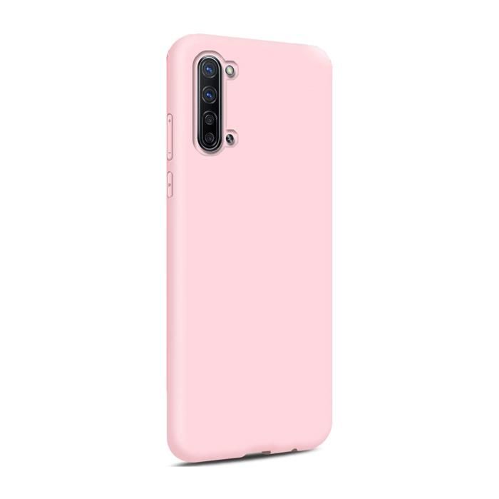 Coque Silicone TPU Couleur Rose Pour Oppo Find X2 Lite Little Boutik Couleur :
