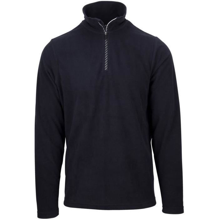 STARLING Pull Polaire Col Zippé - Homme - Marine