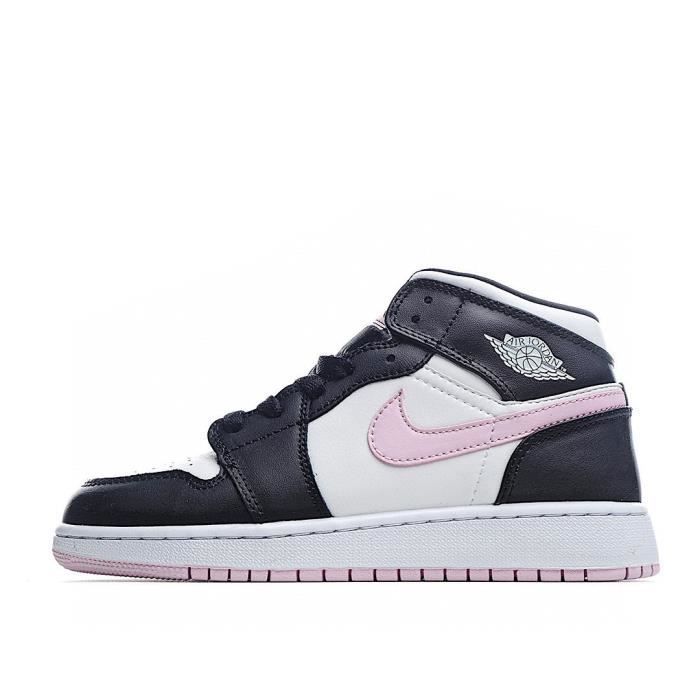 Baskets NIIKE-Air-Jordan 1 Zoom Air Comfort Retro mid high SE AJ1 Chaussures de-basket Femme Haute CT1699-477