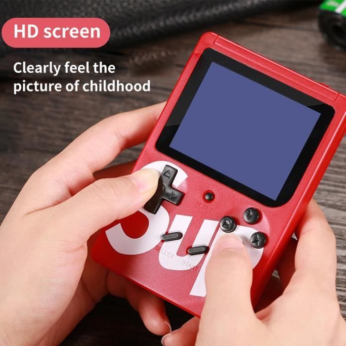 Console de jeu portable rétro 2 personnes classique Jeu Box avec 400 games