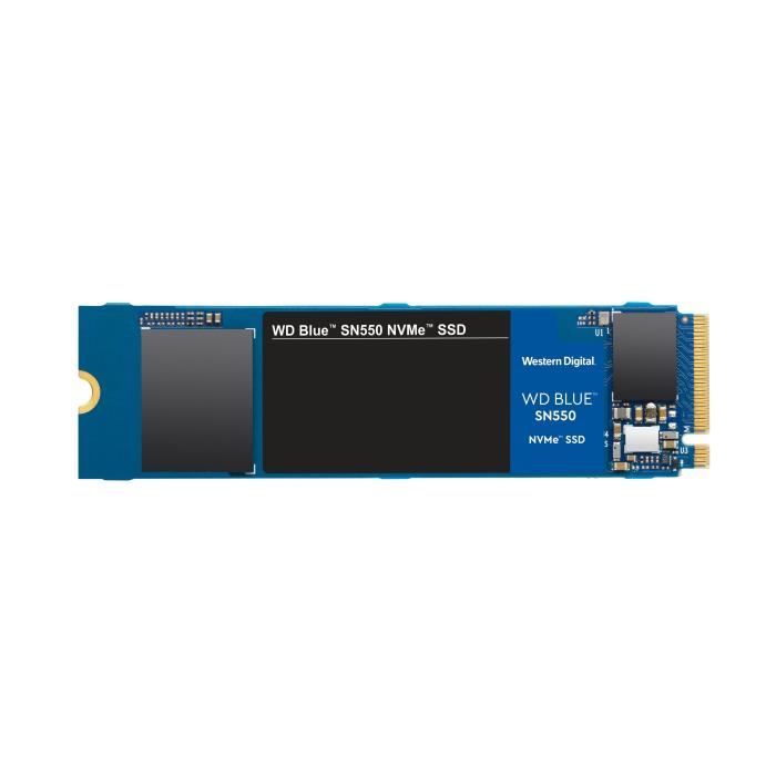 WD Blue™ - Disque SSD Interne - SN550 - 250Go - M.2 NVMe (WDS250G2B0C)