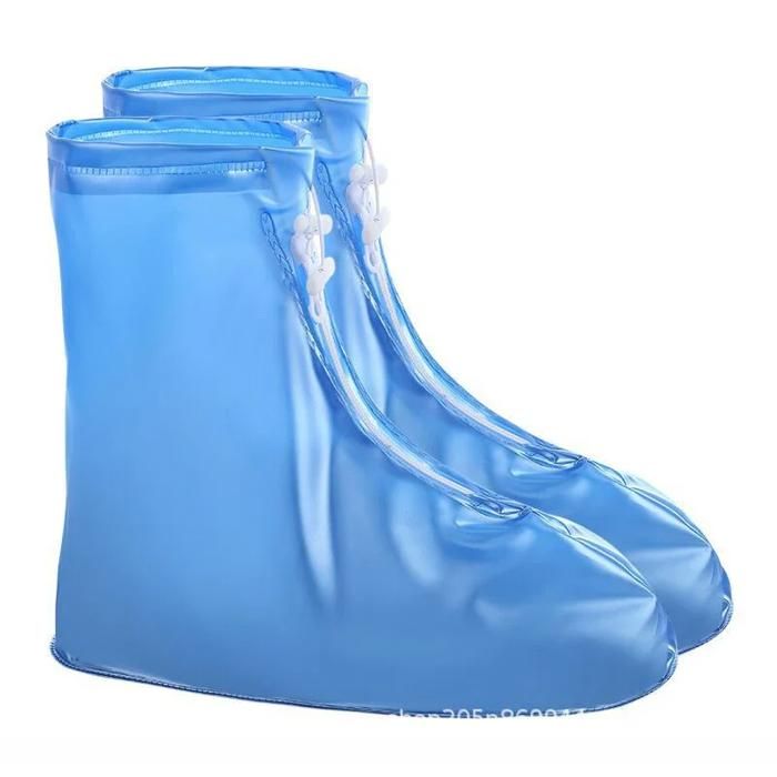 10 Paires De Couvre-chaussures Imperméables Enfants - Transparents, Antidérapants, Protection Pluie Et Boue (taille Unique Ajustable)