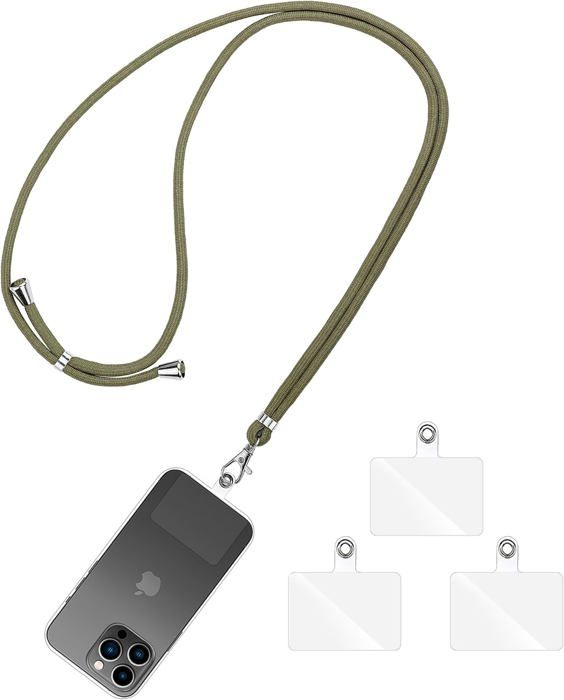 Lanière De Téléphone Universelle SURPHY - Tour De Cou Réglable, Détachable, Pour Smartphones