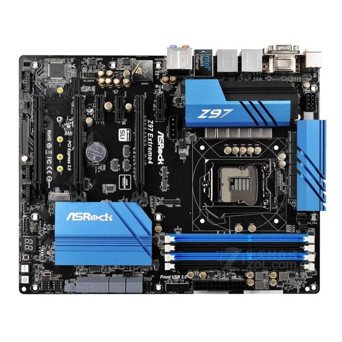 Carte mère ASRock Z97 Extreme4 Intel Z97 LGA 1150 4xDDR3 32GB ATX - Asrock