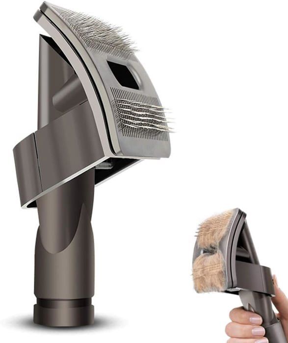 Meilleurs prix pour Brosse à carder pour chien Dyson, brosse à peigner pour poils de chien/chat Accessoire d'épilation pour animaux