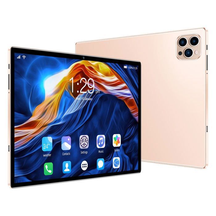 YESTEL Tablette Android 13 Avec 12 Go RAM + 128 Go ROM (TF 1TB