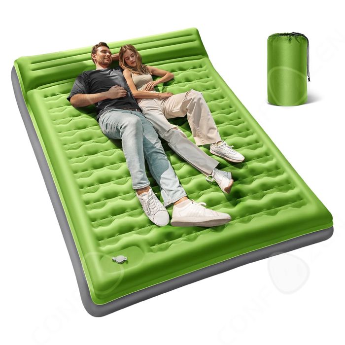 Sauyet Tapis de caping auto-gonflant, tapis de couchage gonflable avec