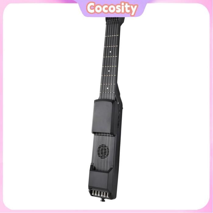 Cocosity Guitare de Voyage 7 Frettes : La Guitare Électrique Intelligente et Portable pour les Musiciens en Déplacement