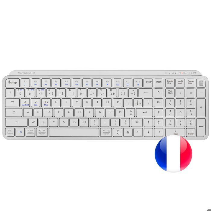 Mars Gaming MK SILENKEYS - vue 4