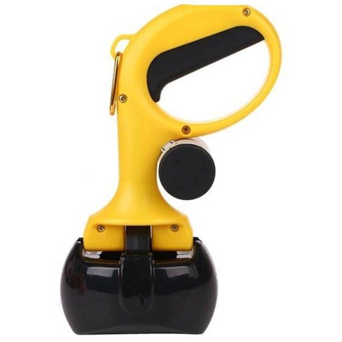 Ramasse-crottes pour chiens - Ramasse-crottes portable pour chiens de toutes tailles - Nettoyeur de déjections canines avec