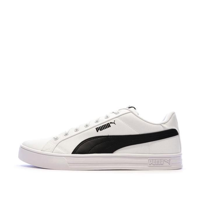 Puma Baskets Blanches Homme Puma Smash Vulc