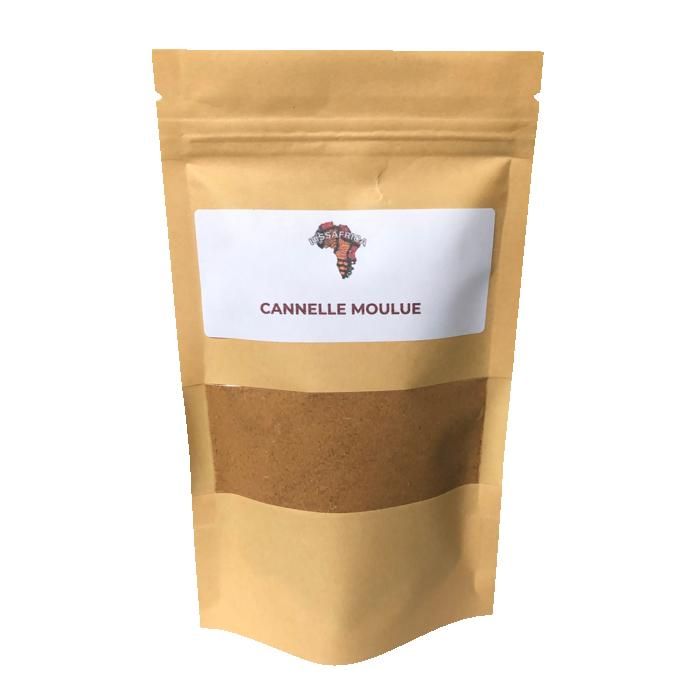 Cannelle Moulue 50g - Cinnamomum Powder - Épice Suave pour Pâtisserie Boissons Cuisine KISSAFRICA